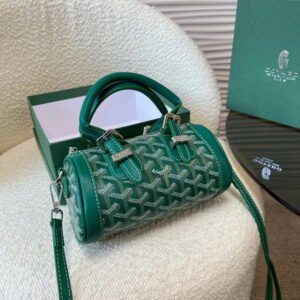 Green Barrel Handbag